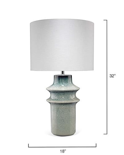 Jamie Young Cymbals Table Lamp In Blue