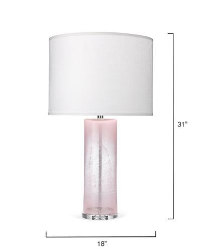 Jamie Young Dahlia Table Lamp In Pink