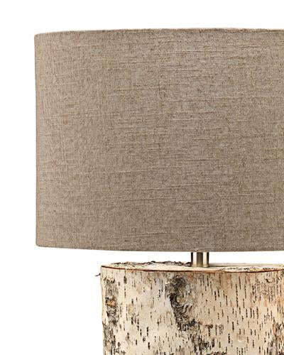 Jamie Young Forrester Table Lamp In Birch Veneer