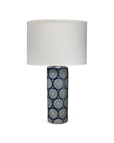 Jamie Young Neva Table Lamp In Blue And White