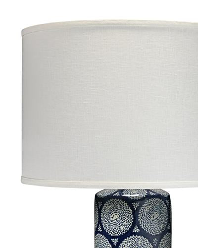 Jamie Young Neva Table Lamp In Blue And White