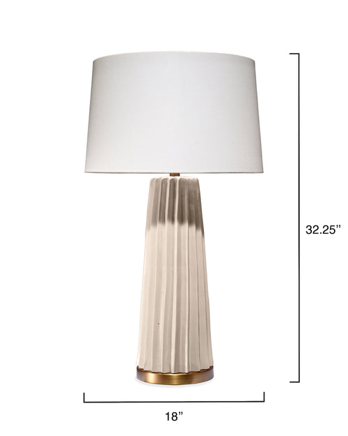 Jamie Young Pleated Table Lamp