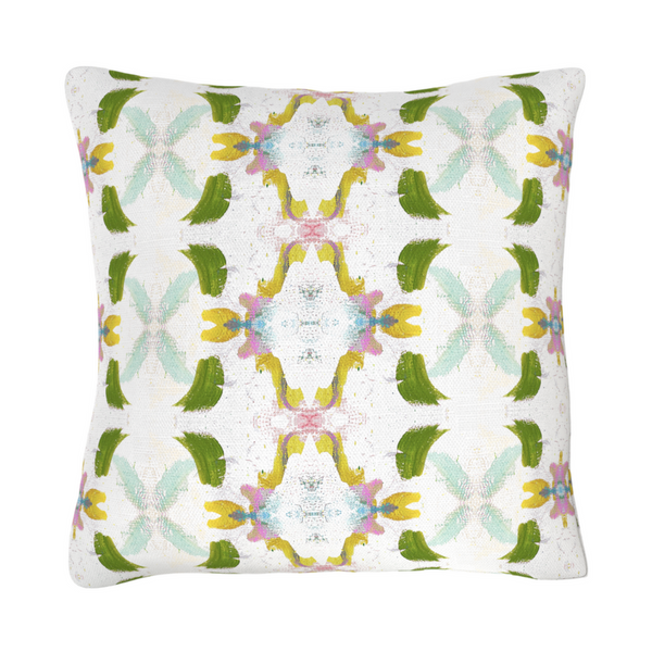 Laura Park Dogwood Linen Cotton Pillow