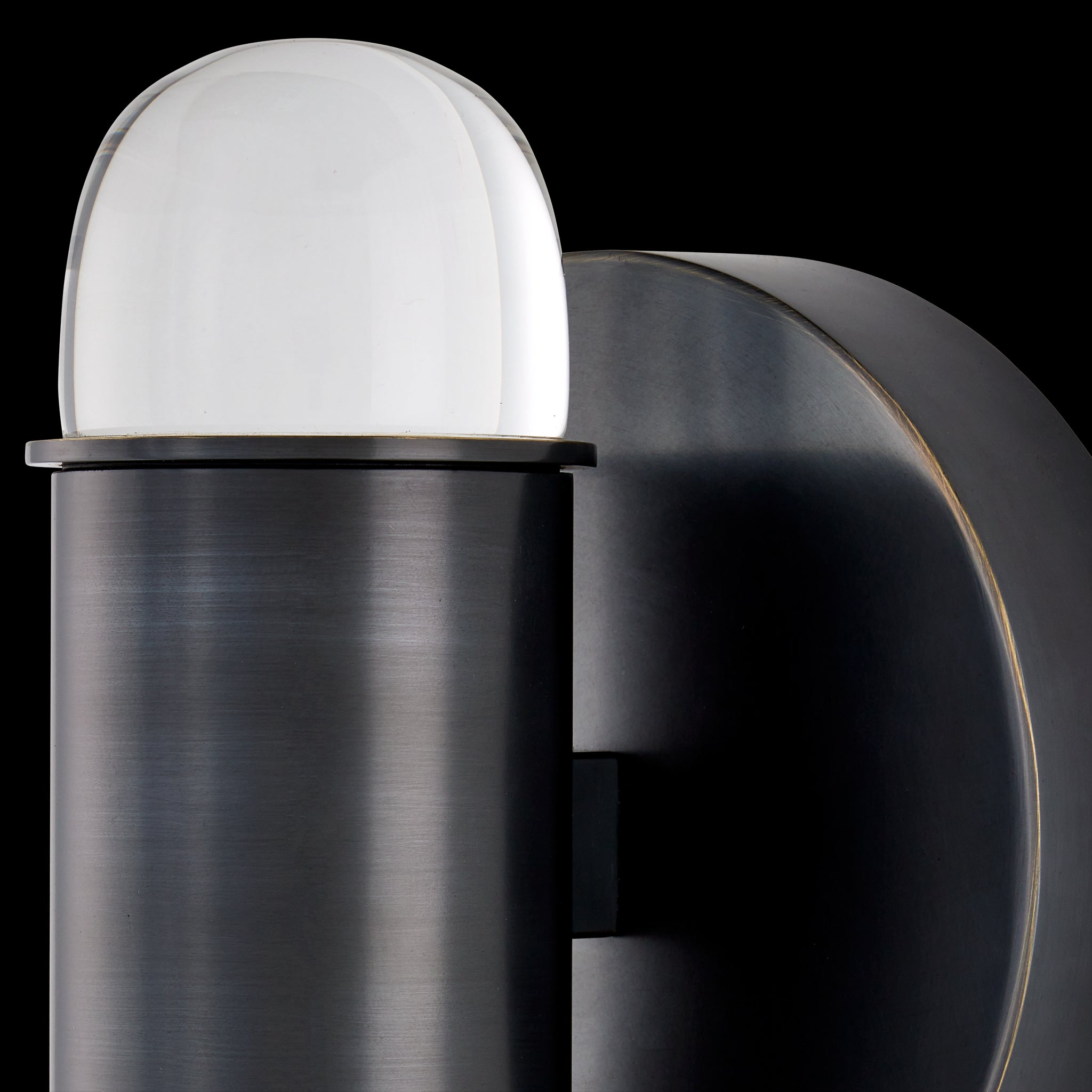 Currey & Company Capsule Bronze Led 2 Light Wall Sconce