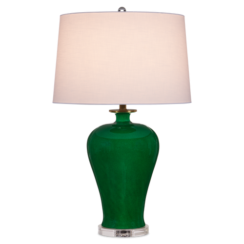 Currey & Company 31" Imperial Green Table Lamp