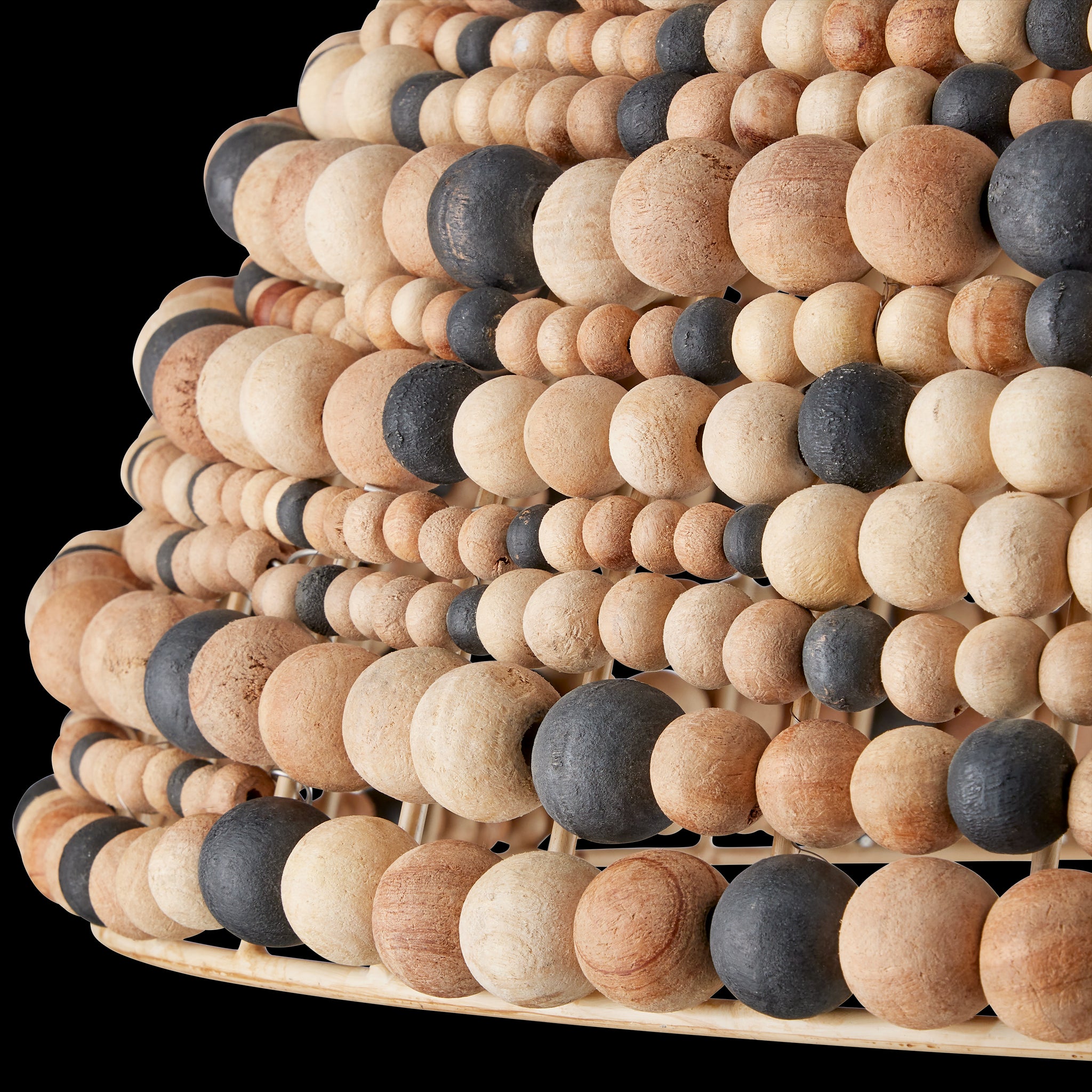 Currey & Company Medley 25" Beaded 1 Light Pendant