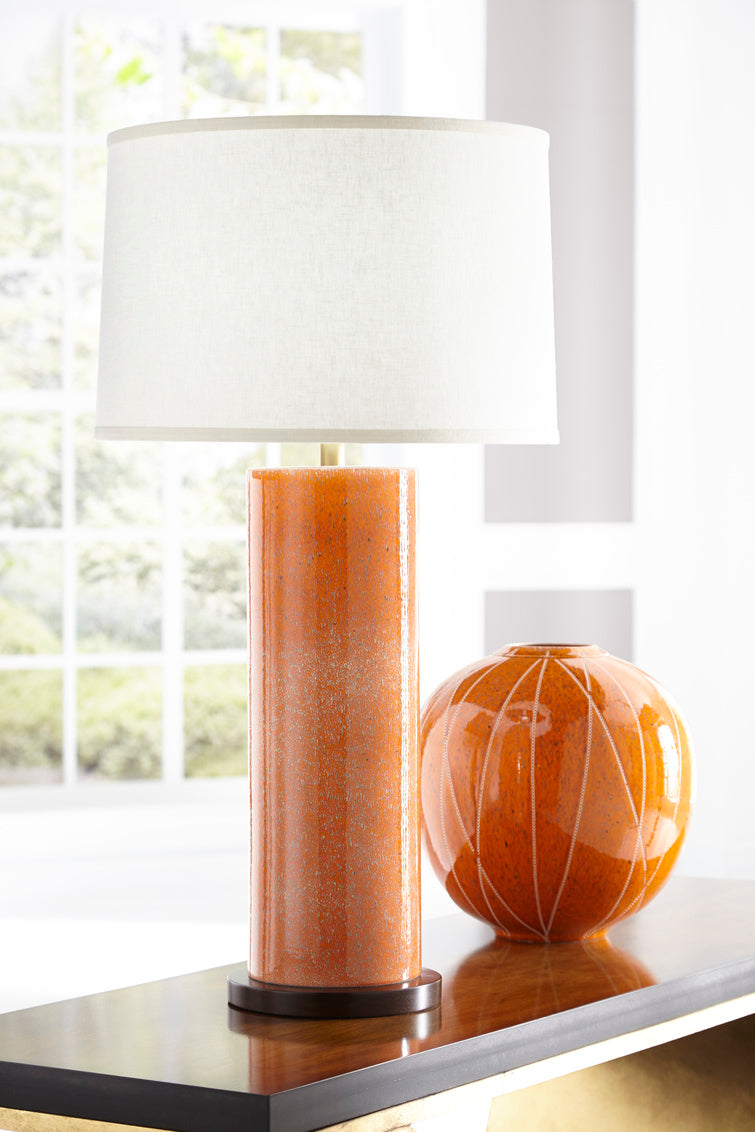 Chelsea House Anderson Lamp in Orange