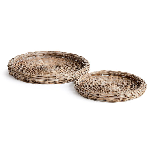 Napa Home And Garden Jules Round Trays St/2