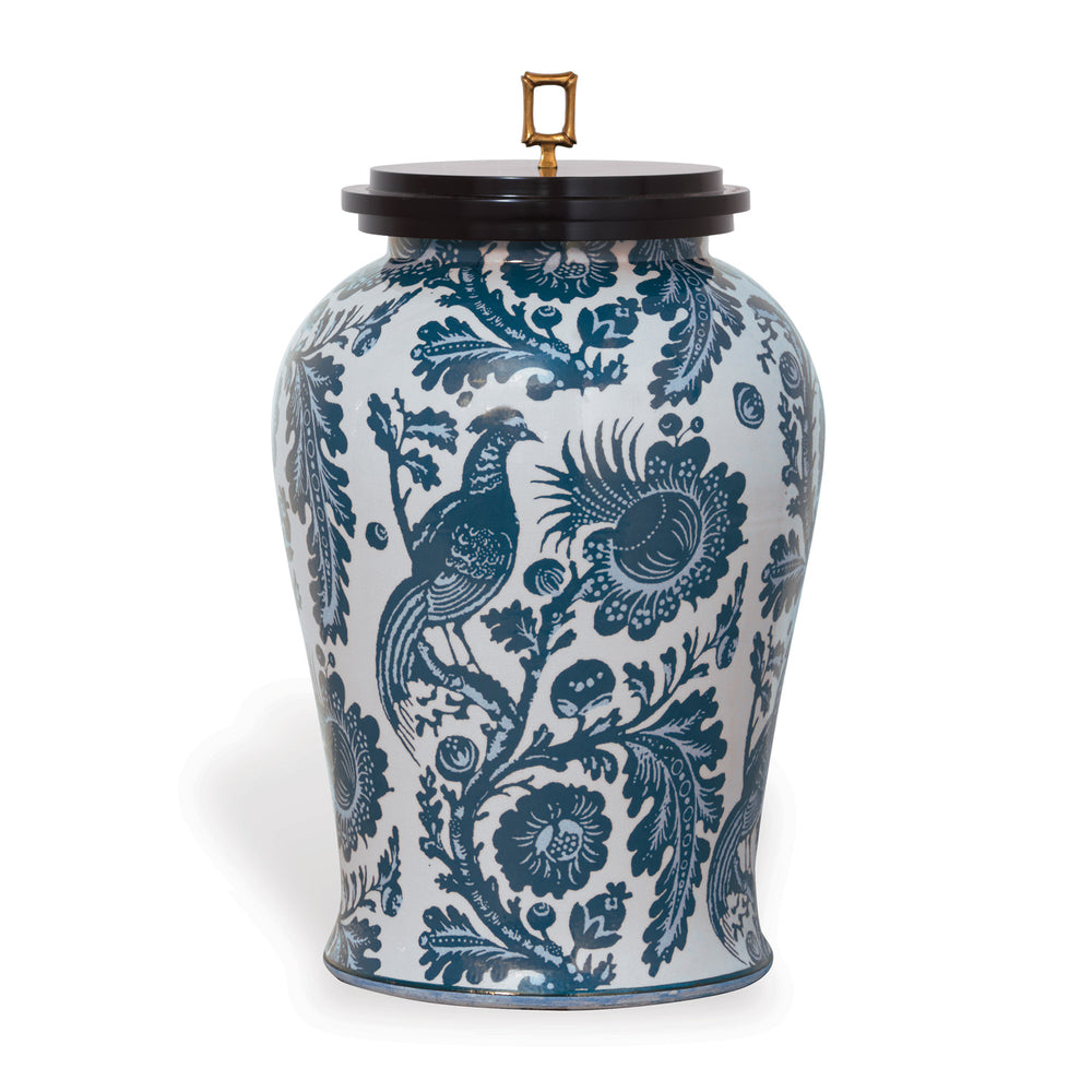 Scalamandre for Port 68 Arcadia Jar, Indigo
