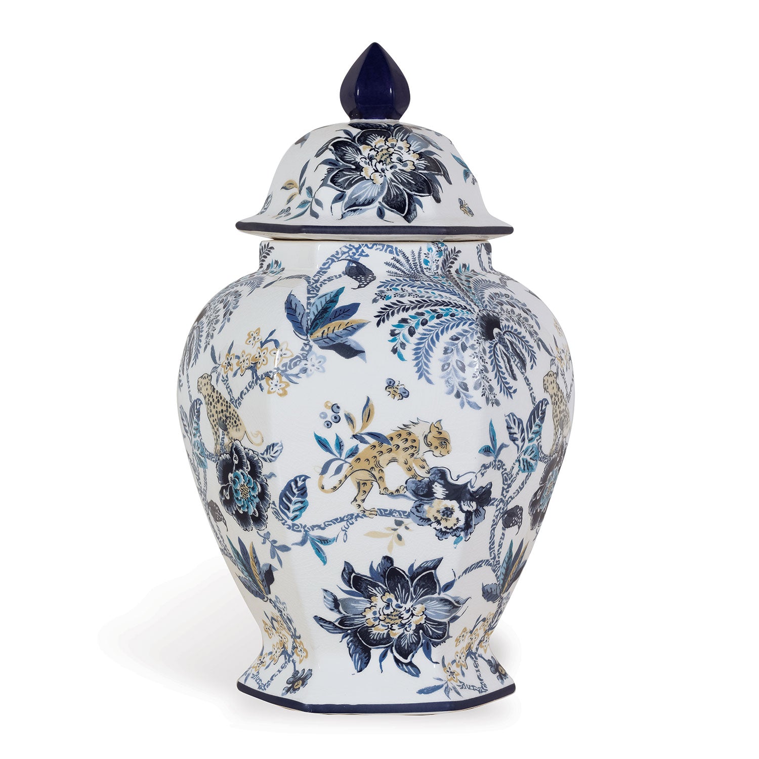 Williamsburg Braganza Blue Jar