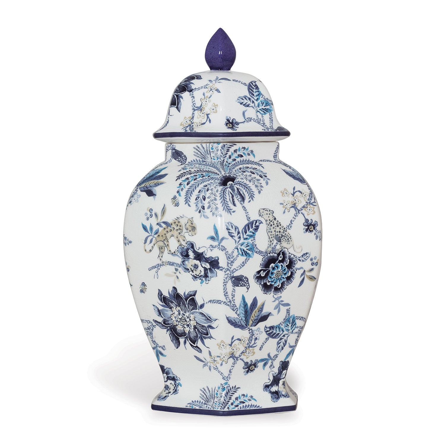 Williamsburg Braganza Blue Jar
