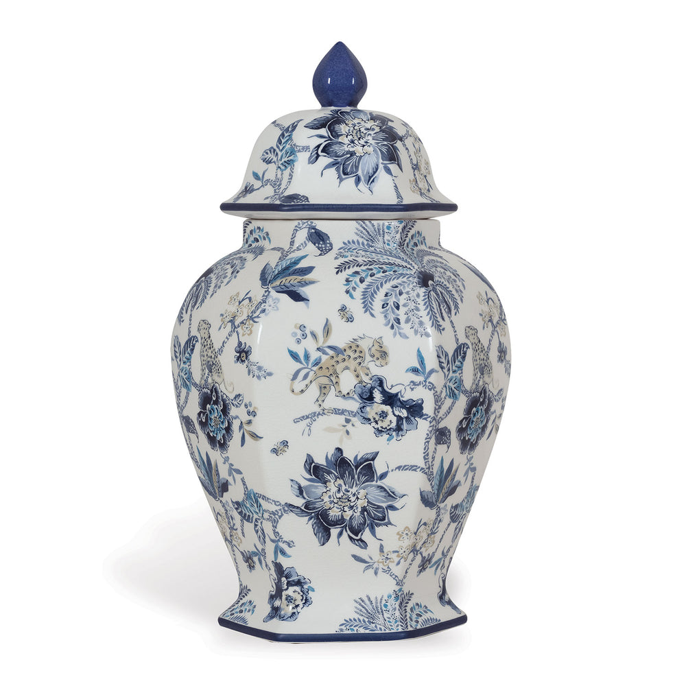 Williamsburg Braganza Blue Jar
