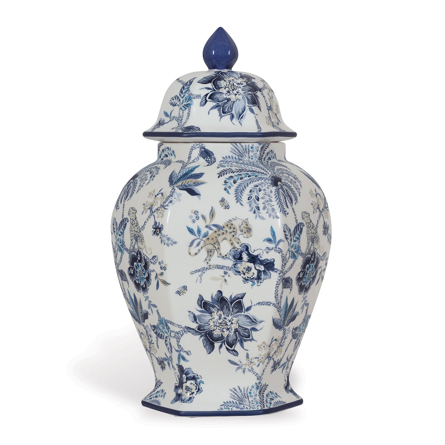 Williamsburg Braganza Blue Jar