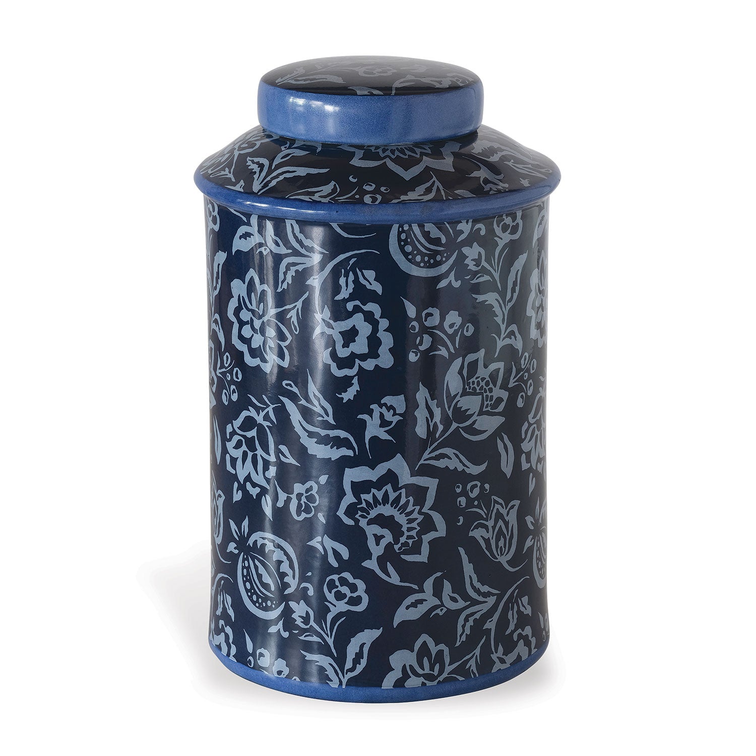 Port 68 Rokeby Road Blue Jar