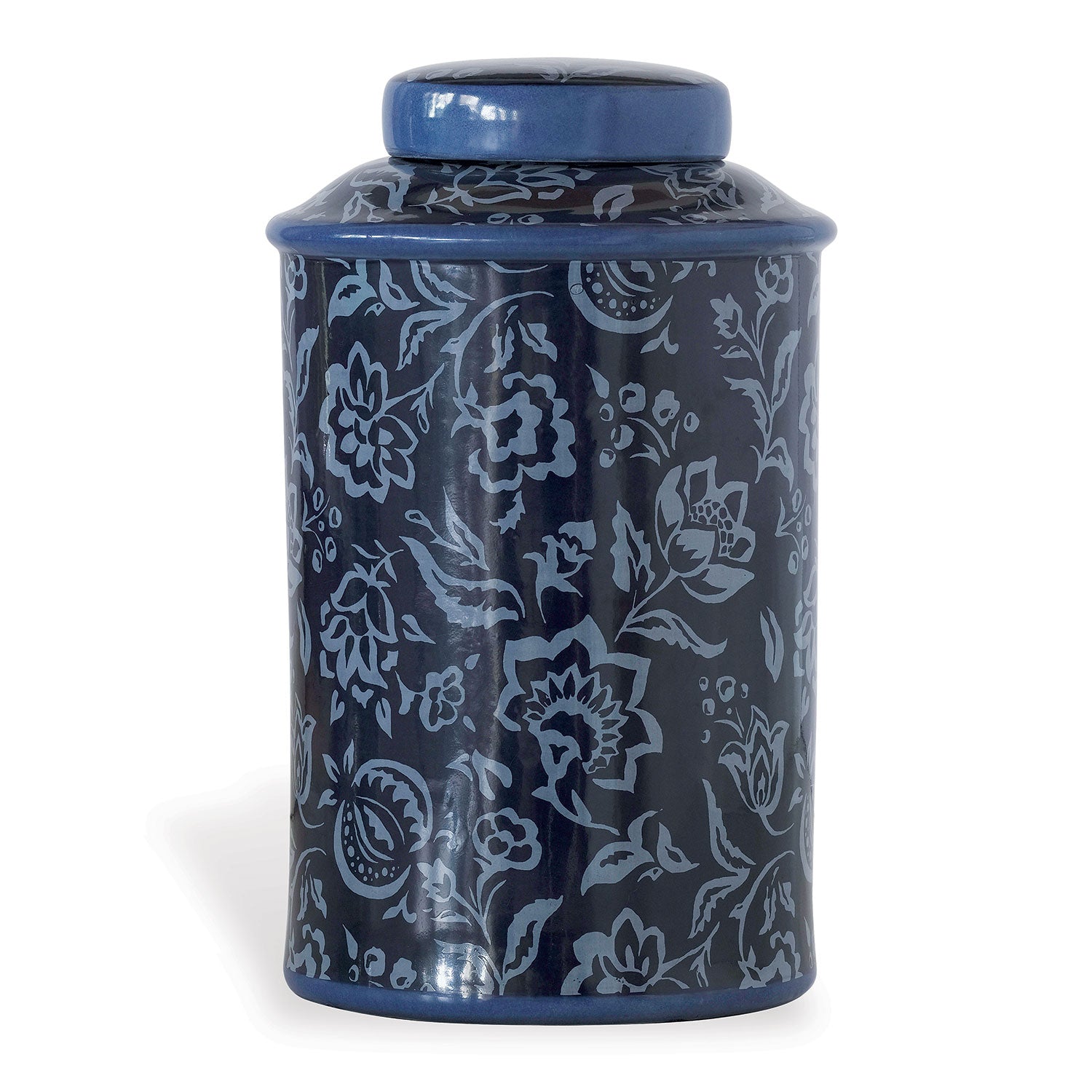 Port 68 Rokeby Road Blue Jar