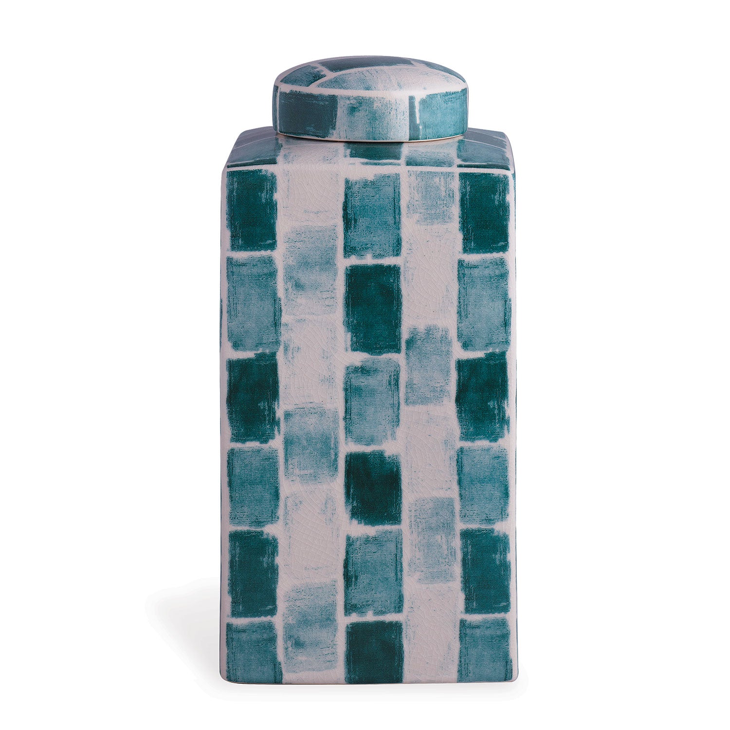 Celadon Tile Square Tea Caddy by Scalamandre for Port 68