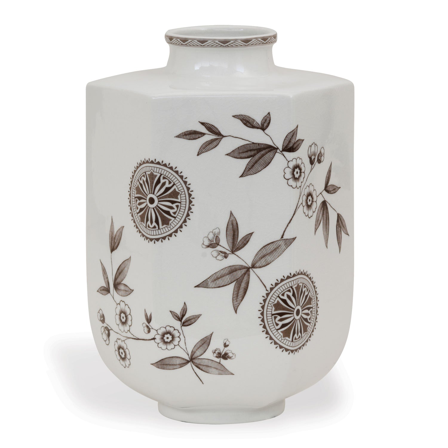 Port 68 Temba Medium Vase, Brown