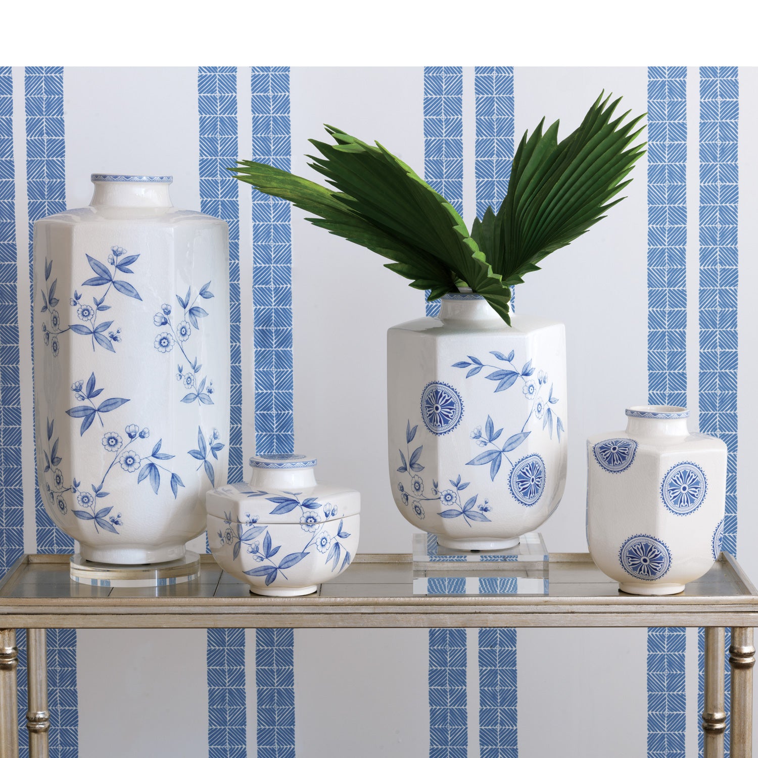 Port 68 Temba Medium Vase, Blue