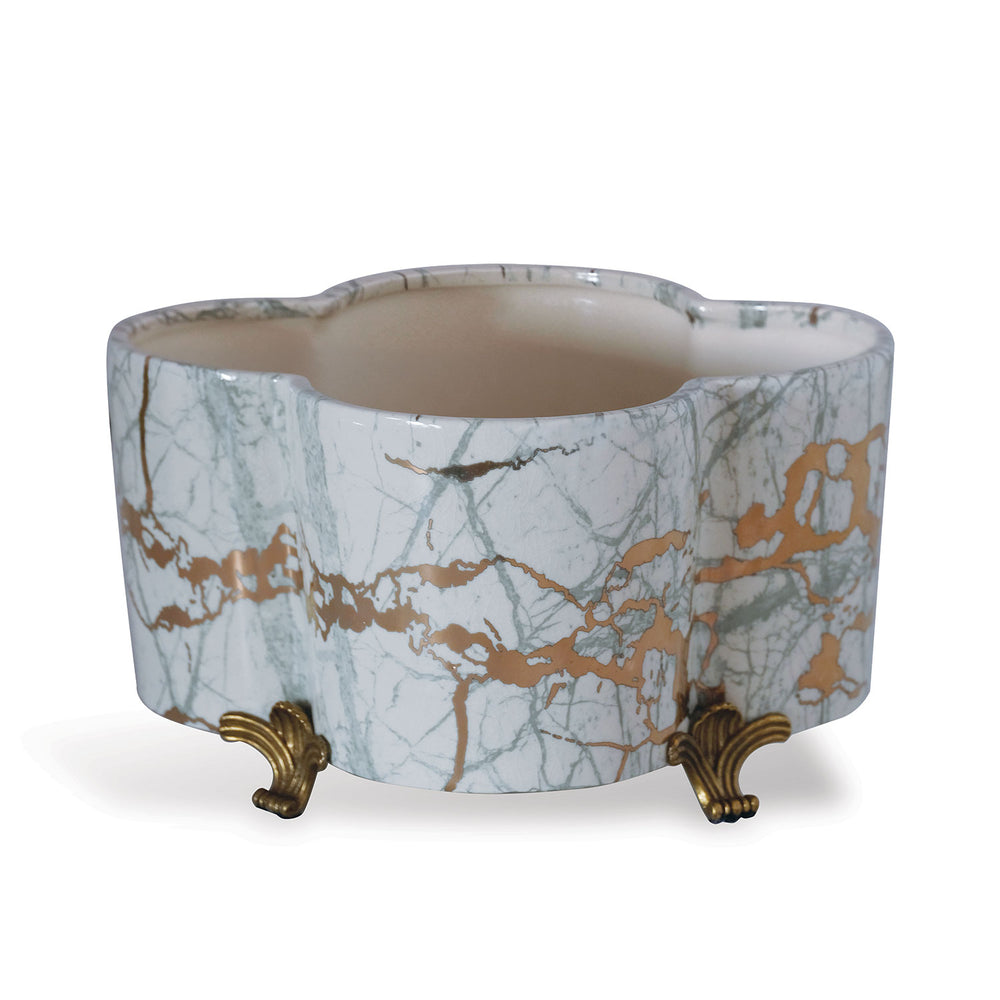 Port 68 Giovanni Quatrefoil Planter