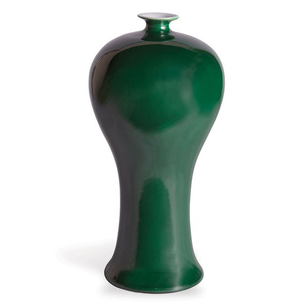 Scalamandre Mason for Port 68 Emerald Green Plum Vase