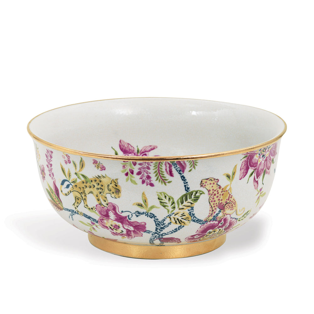 Williamsburg Pink Braganza Basin Bowl
