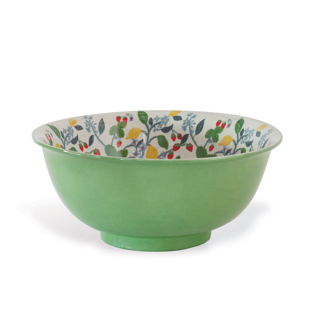 Madcap Cottage for Port 68 Crewel Summer Green Bowl