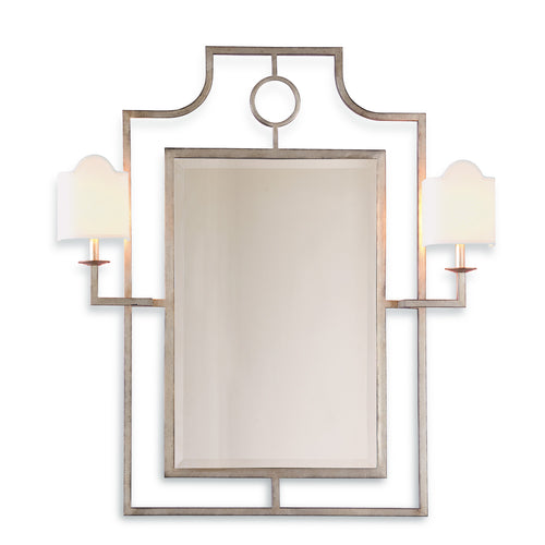 Port 68 Doheny Wall Mirror with Sconces