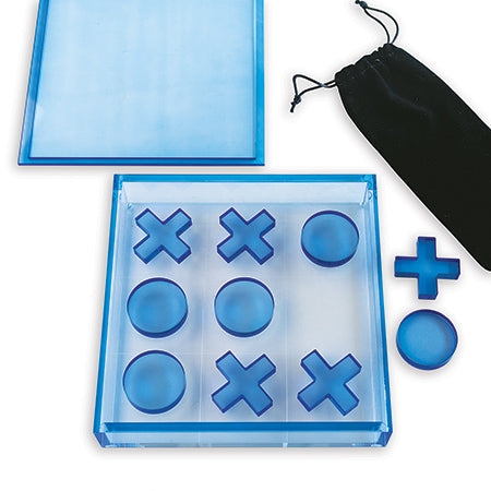 Bargain Basement Blue Port 68 Tic-tac-toe Acrylic Set