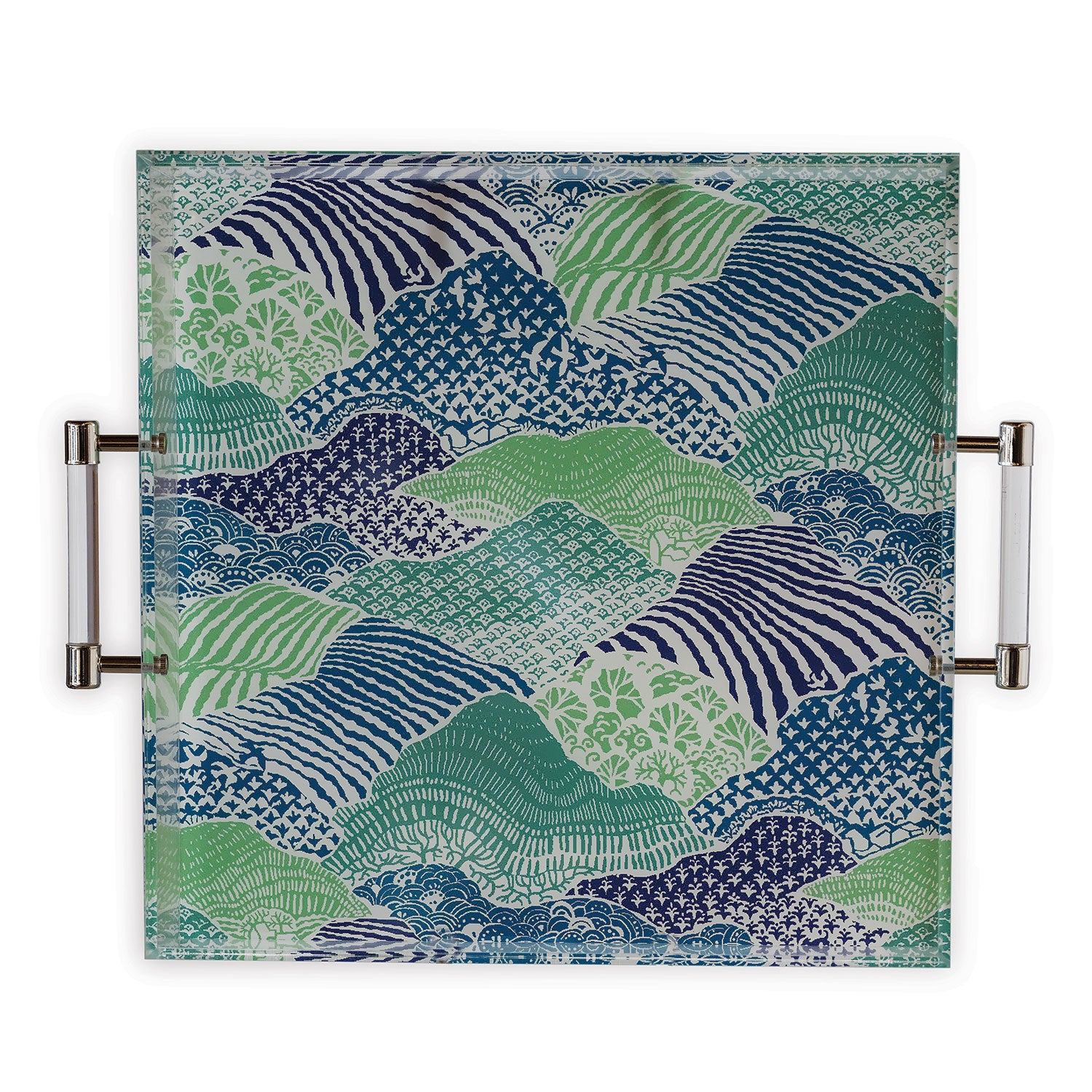 Windsor Park Lucite Tray by Mapcap Cottage