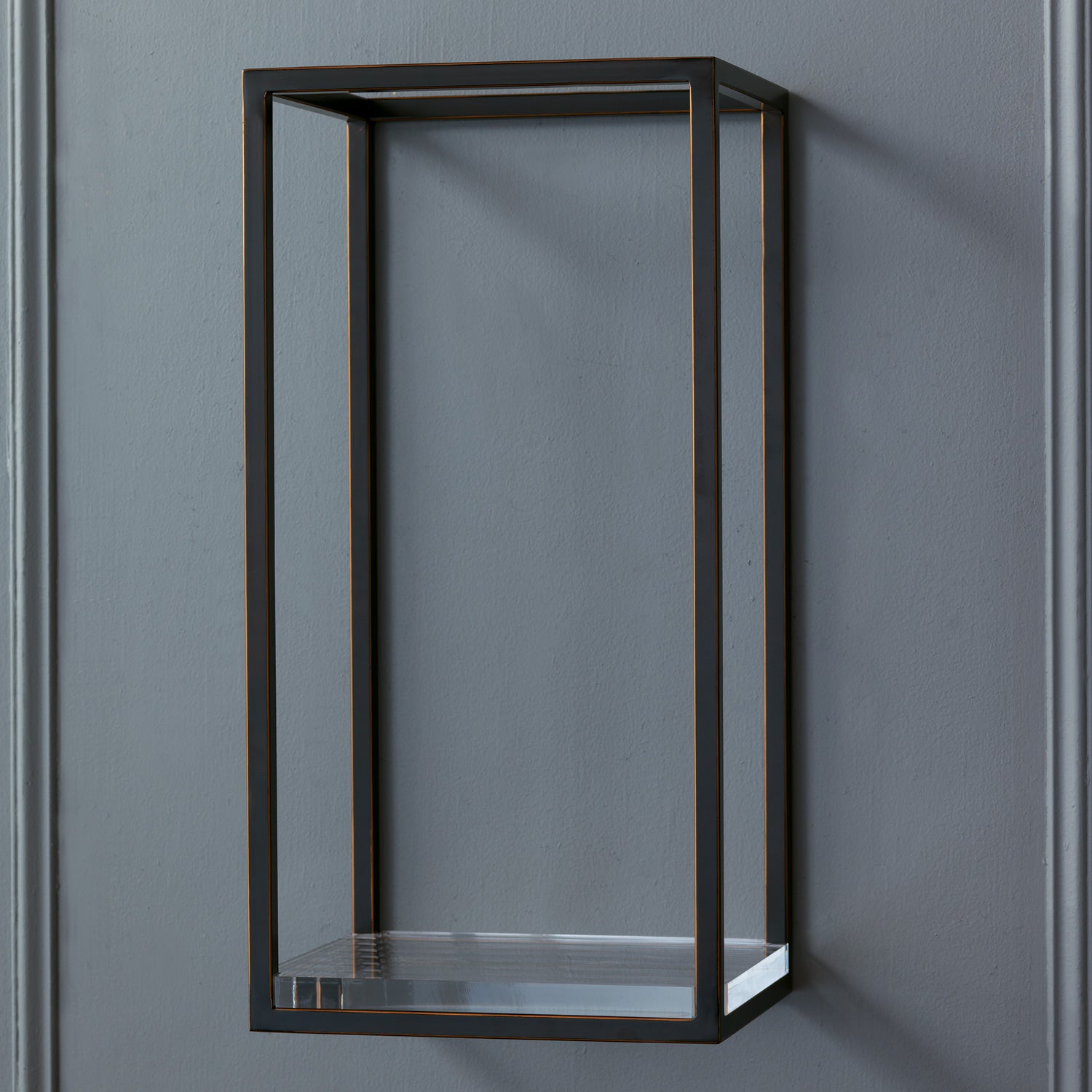 Port 68 Drake Wall Shelf in Bronze