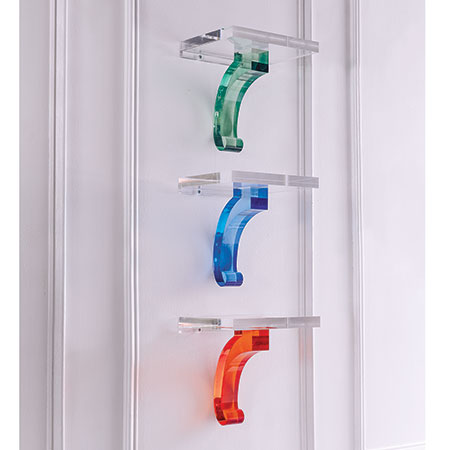 Glencoe Lucite Wall Shelf by Port 68