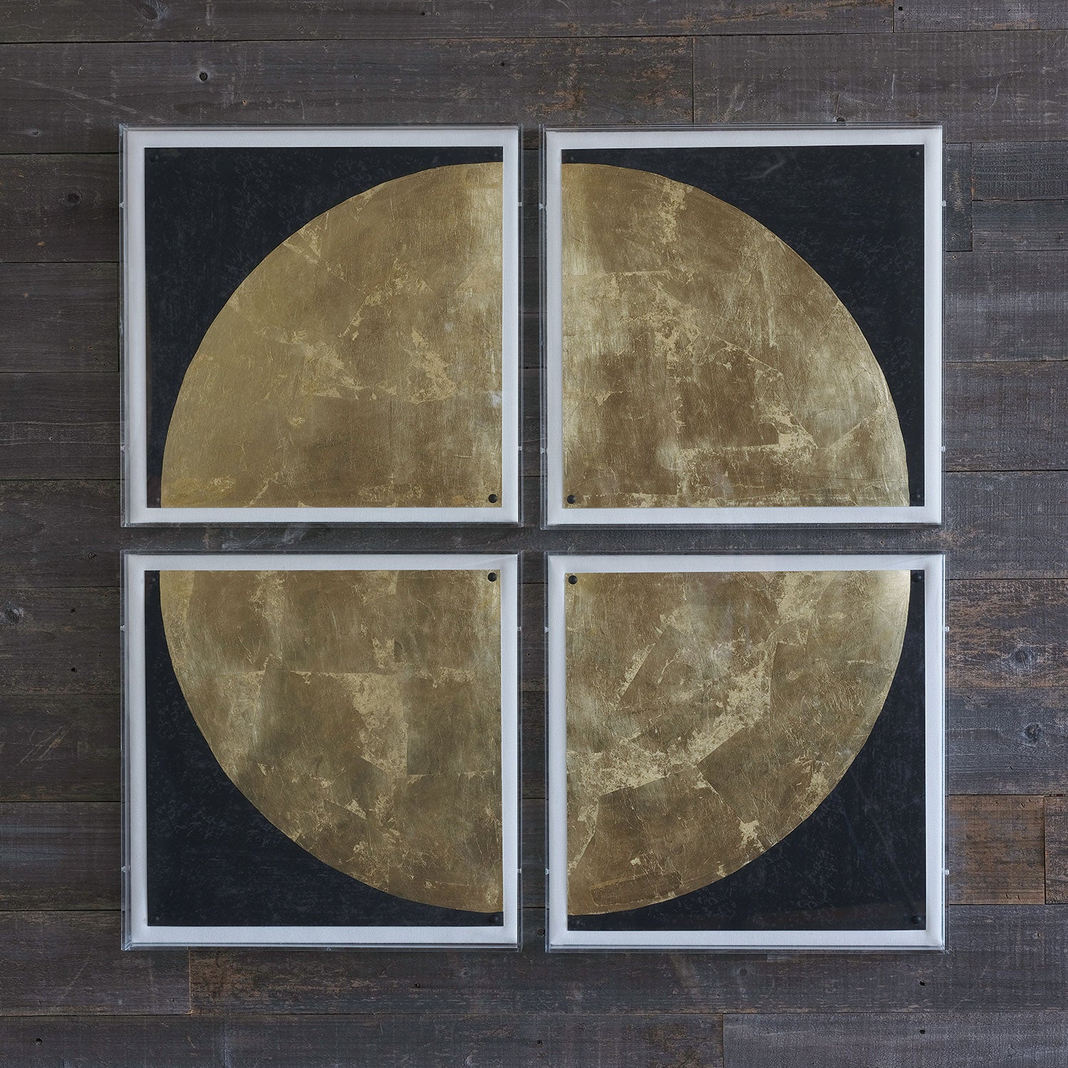 Port 68 "Gold Moon," Artwork Set of 4