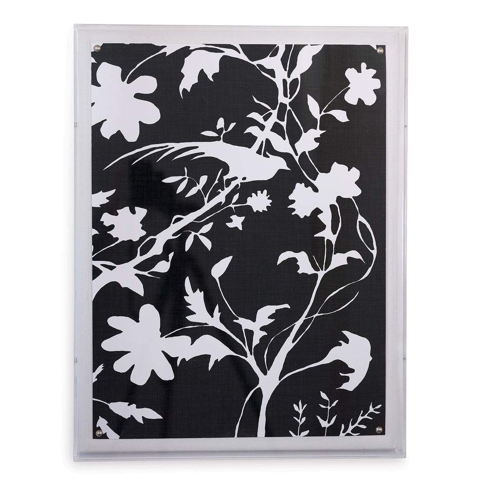 Port 68 Black Chinoiserie III Wall Art