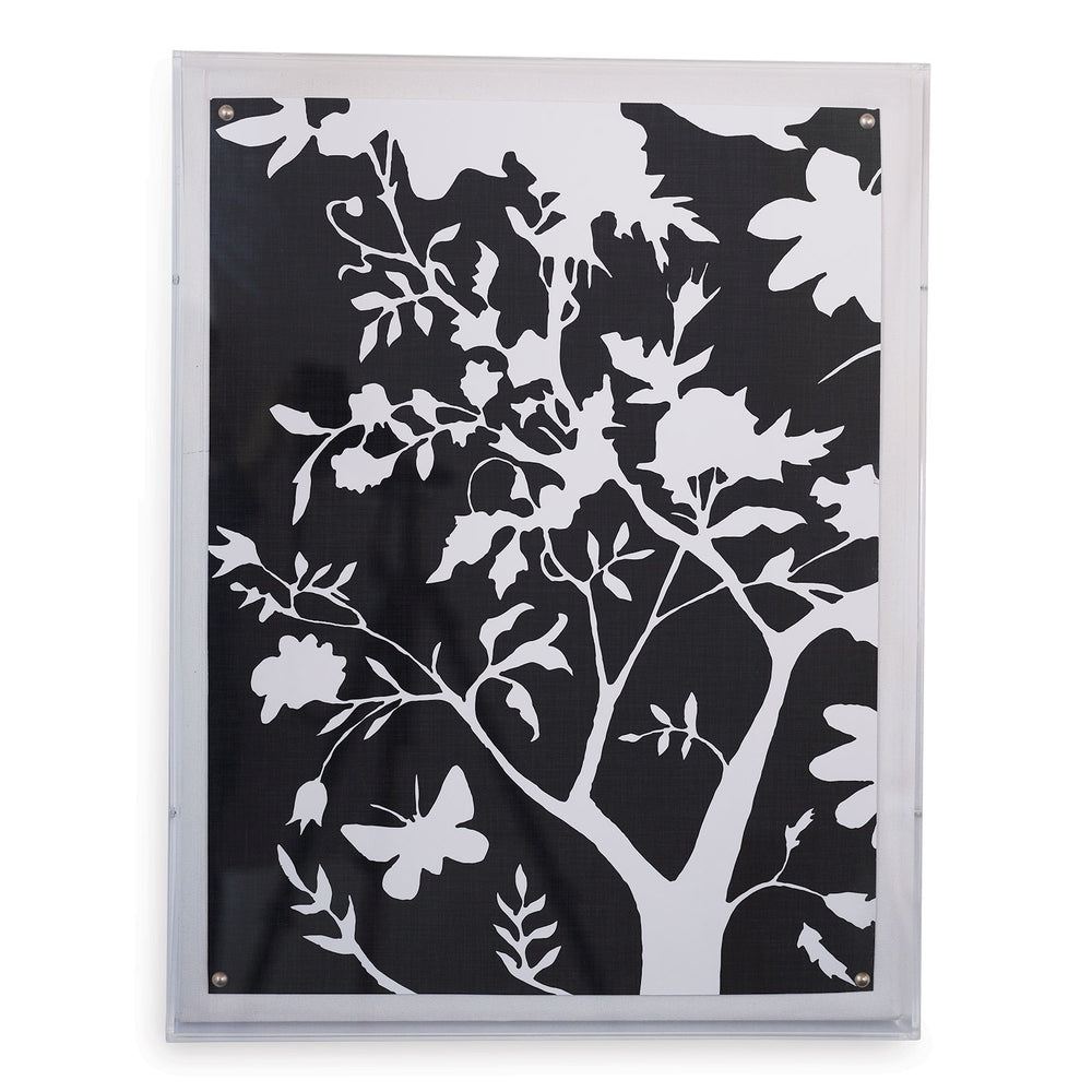 Port 68 Black Chinoiserie II Wall Art