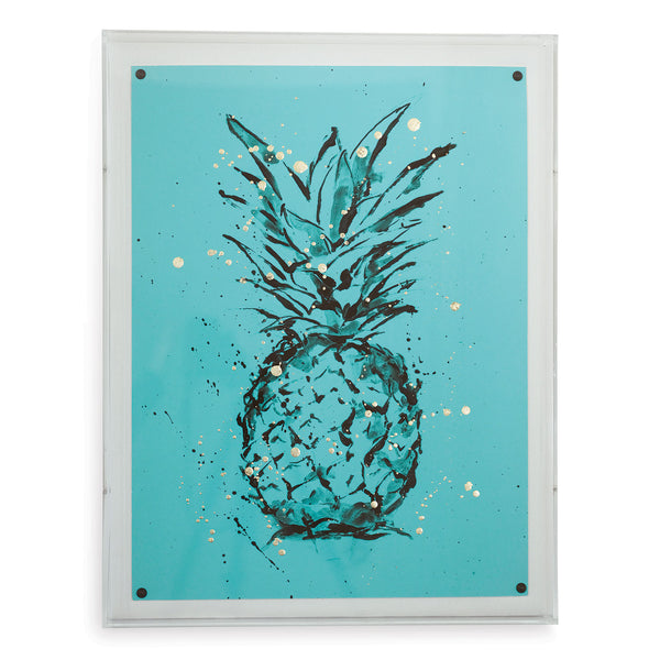 'Pineapple Blue' Art by Port 68