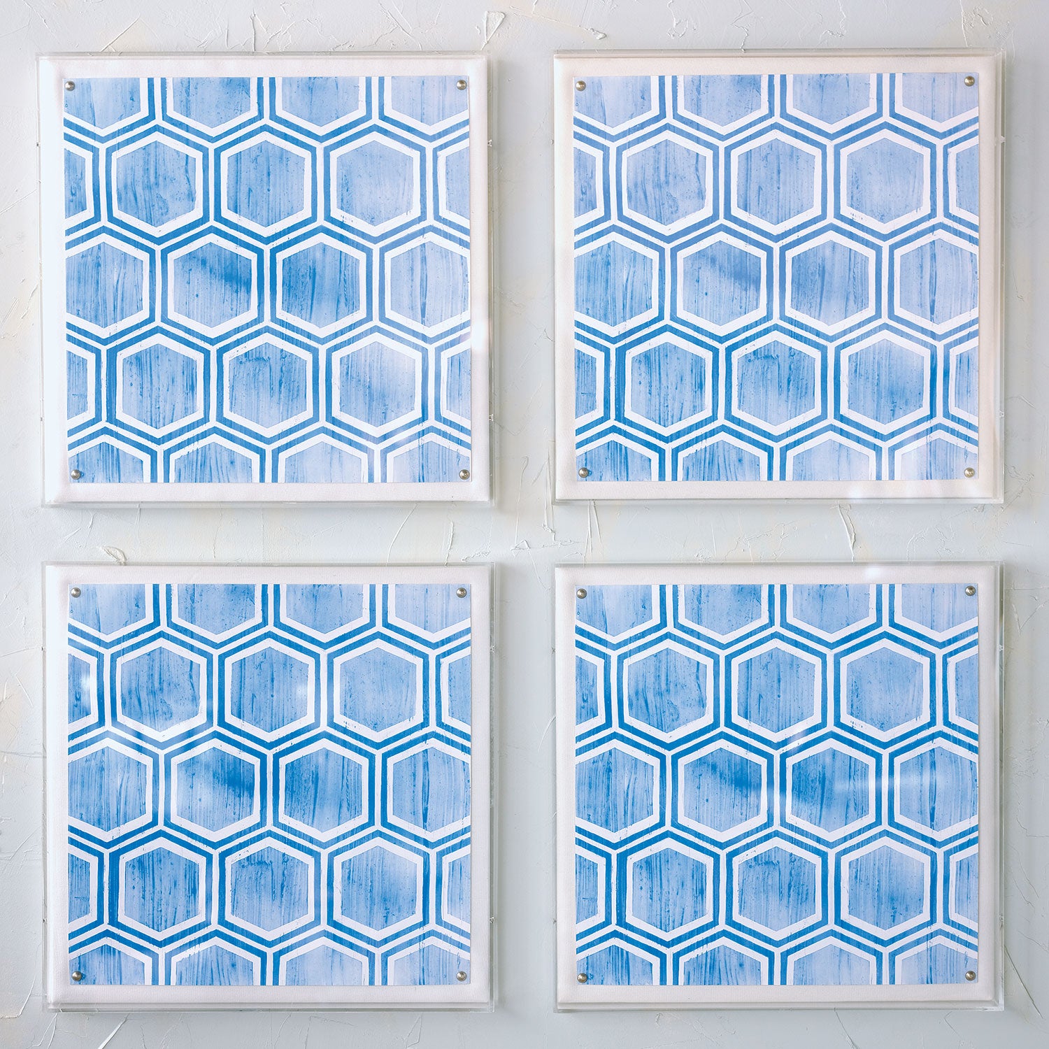 Blue Driftwood Art by Port 68