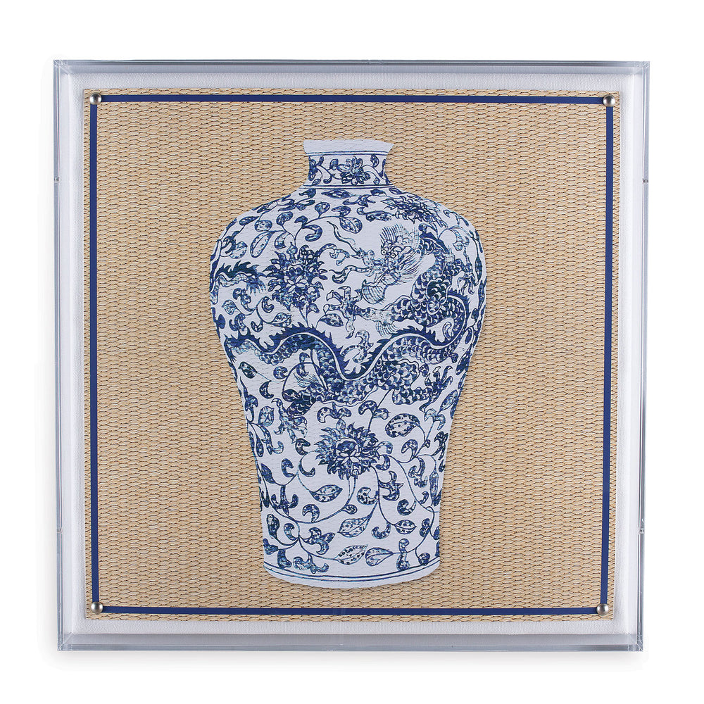Ming Art I in Lucite Frame by Port 68