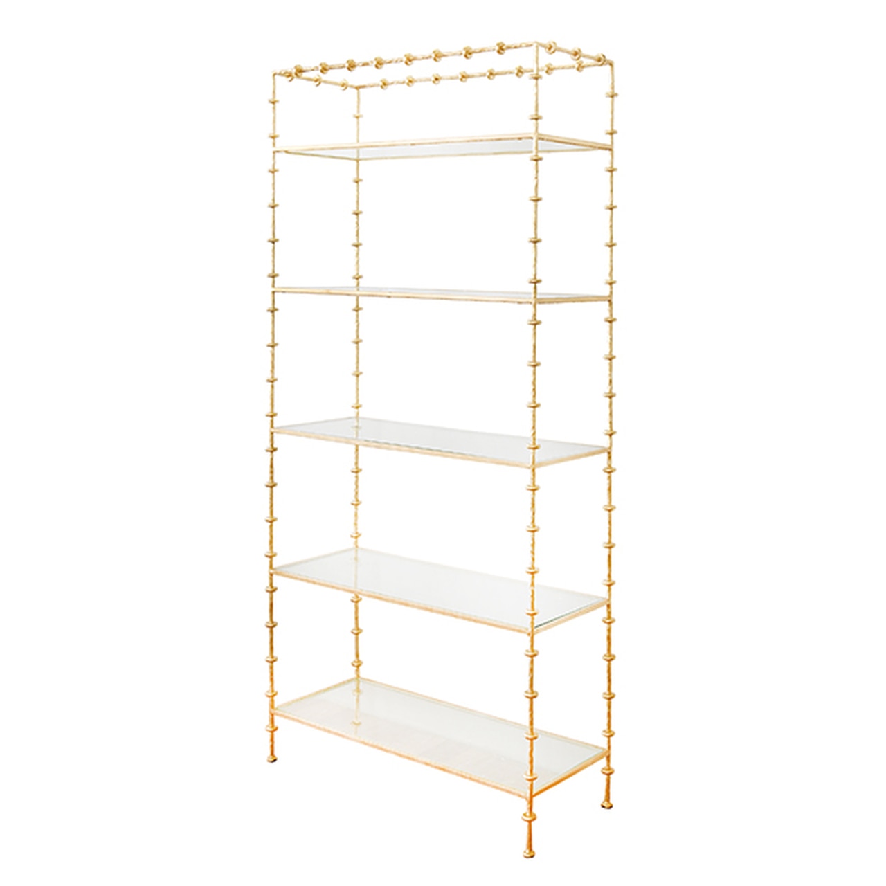 Worlds Away Addie Gold Etagere