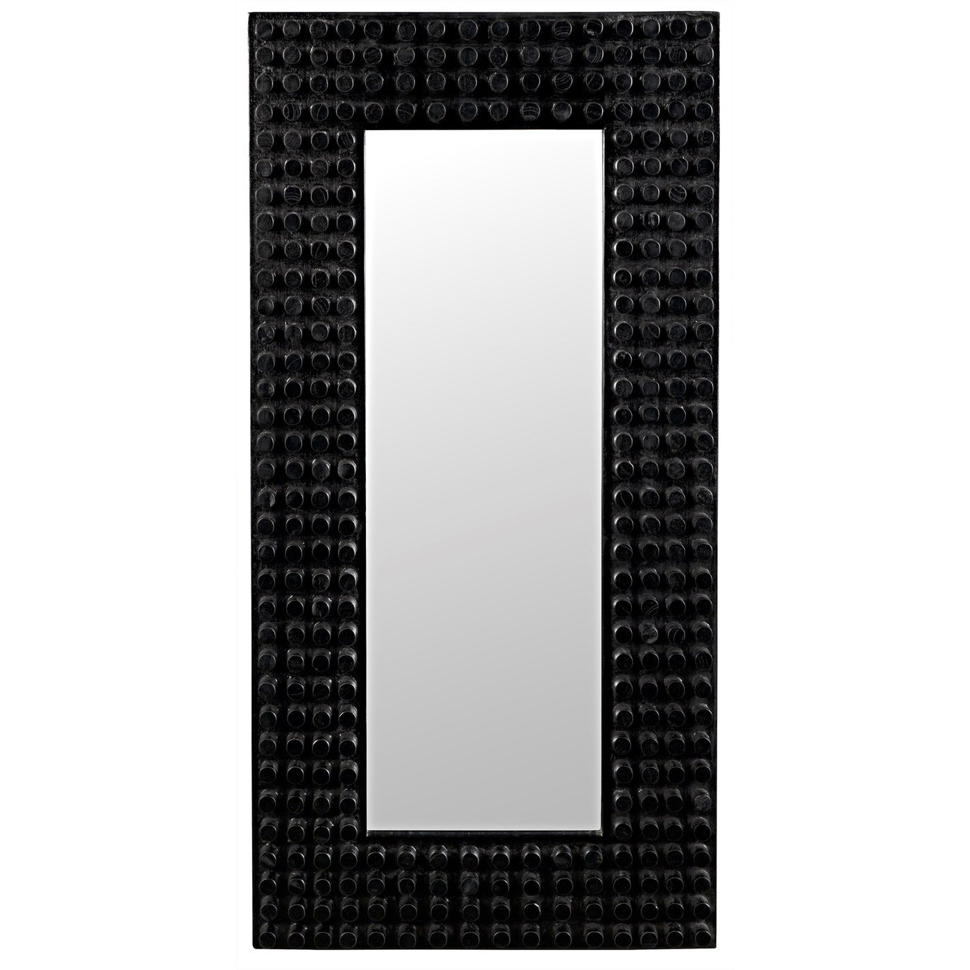 Noir Faustus Mirror, Charcoal Black