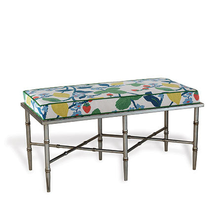 Port 68 Doheny Gold Double Crewel Summer Bench