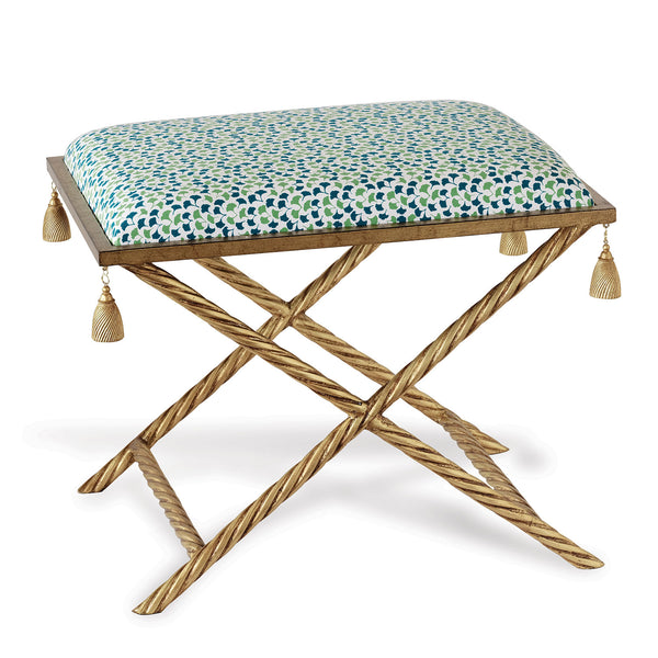 Madcap Cottage Delfern Gold Howards End Green Bench