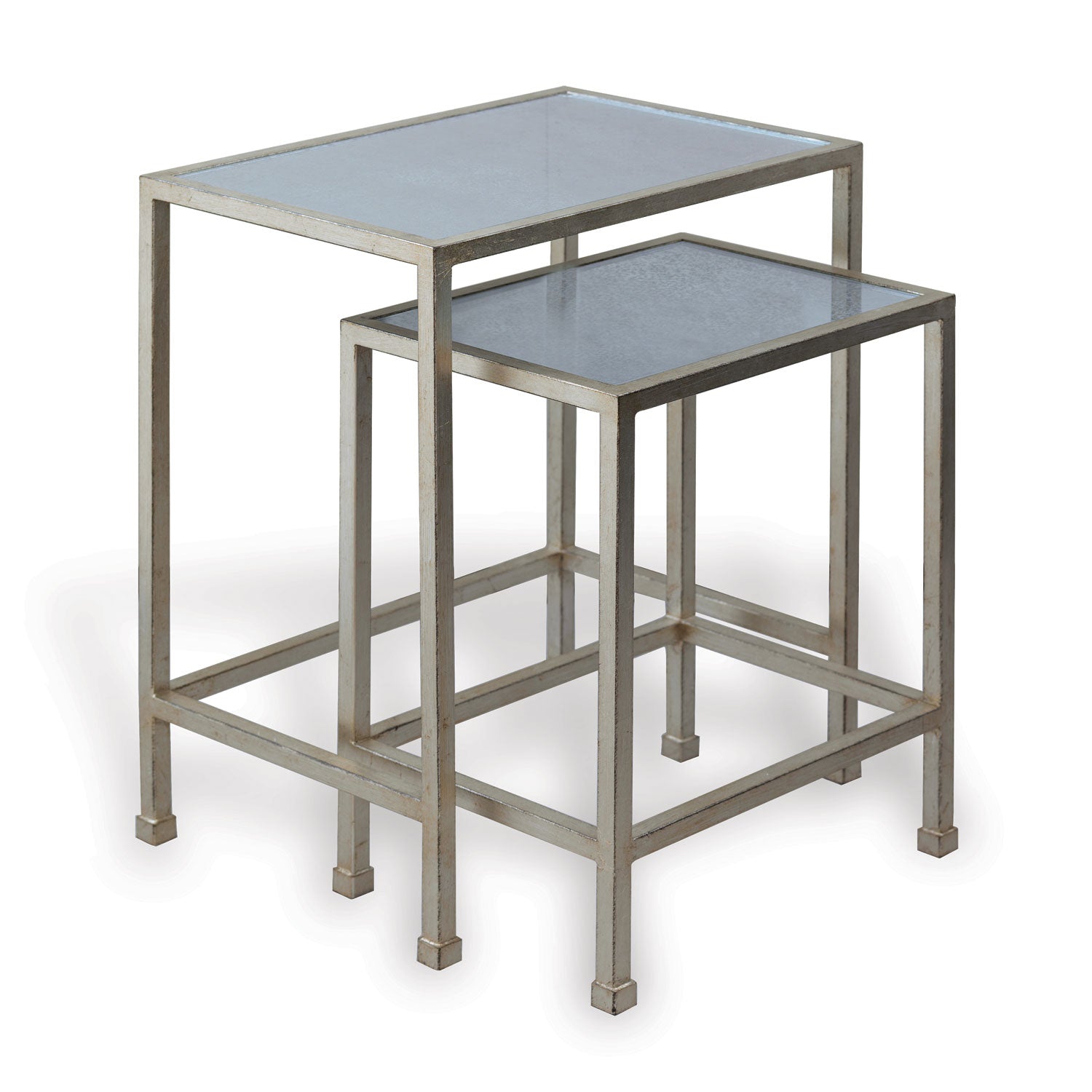Peyton Silver Nesting Tables by Port 68