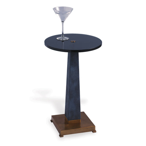 Grey and Brass Cairo Accent Table by Port 68