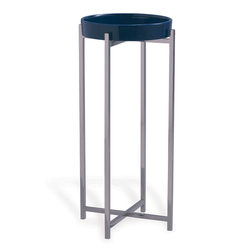 Port 68 Jody Accent Table in Navy Blue