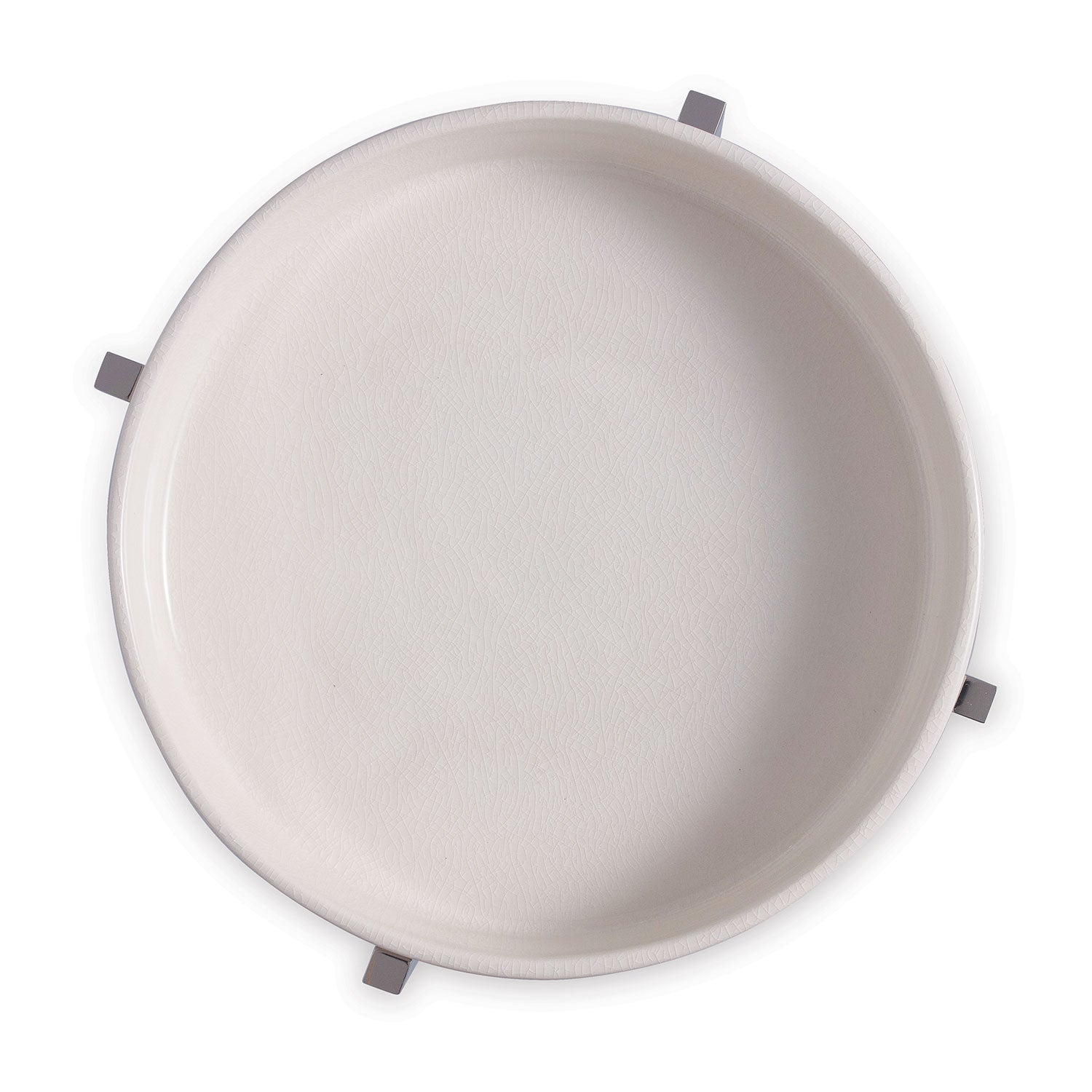 Port 68 Jody Accent Table in Creme/White