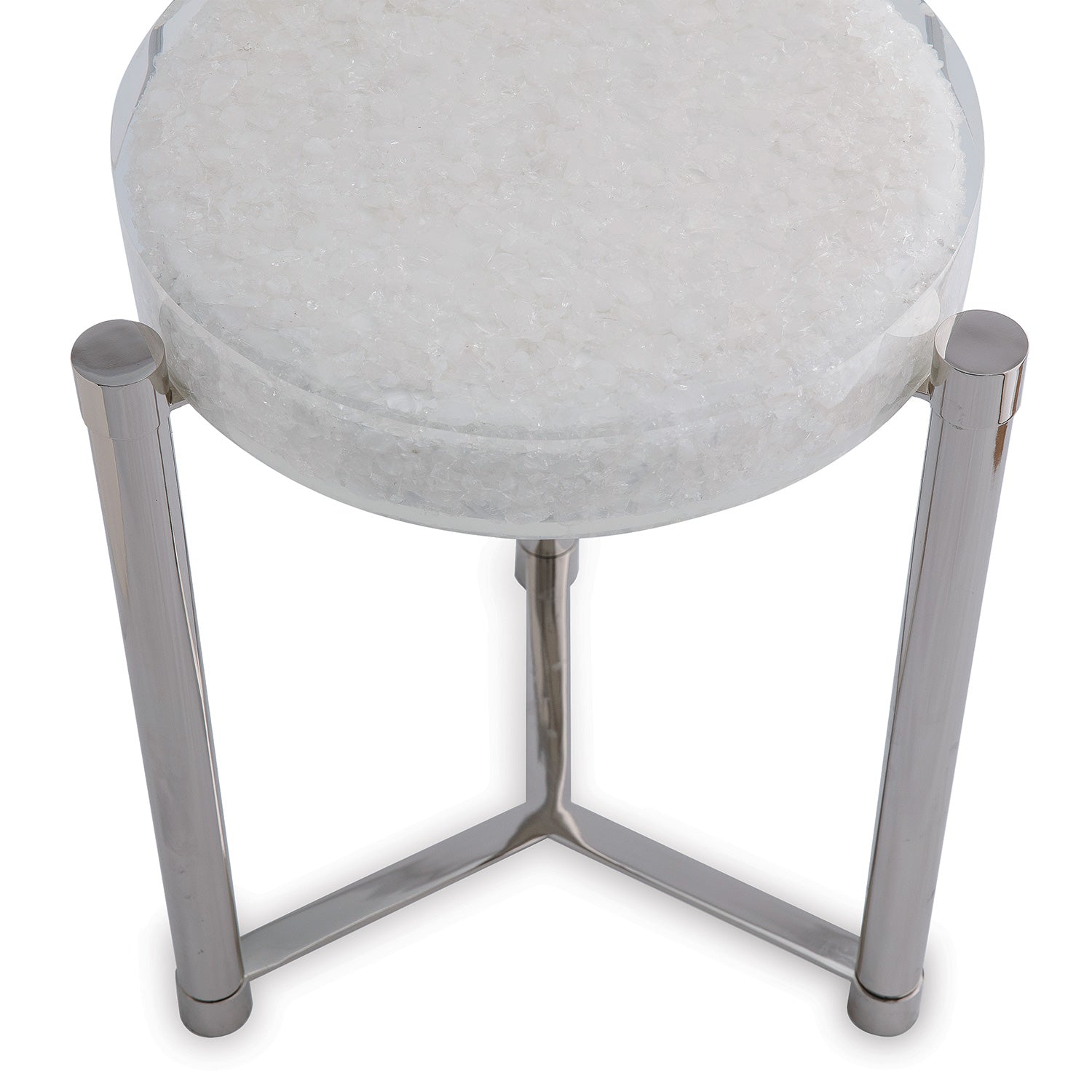 Port 68 Stoneridge Accent Table, White