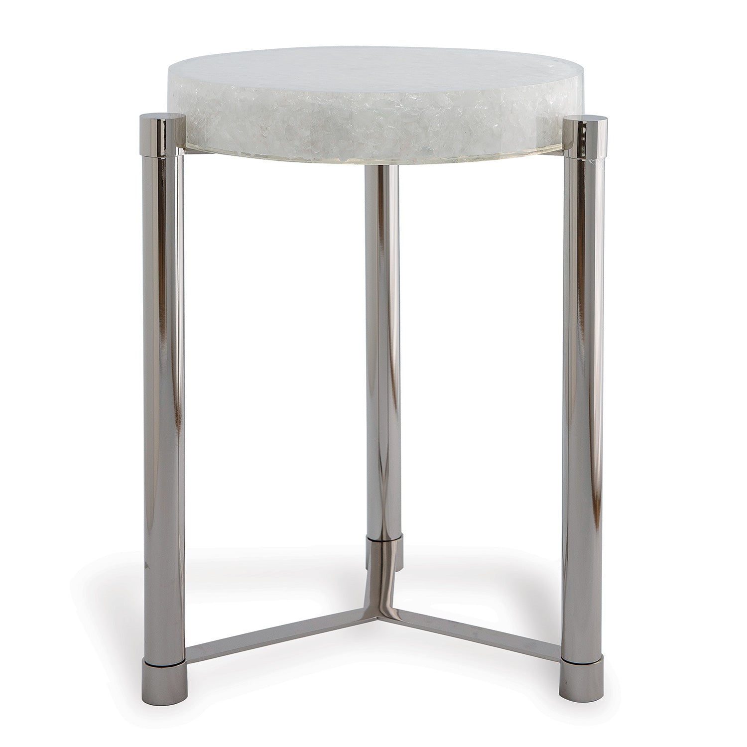 Port 68 Stoneridge Accent Table, White