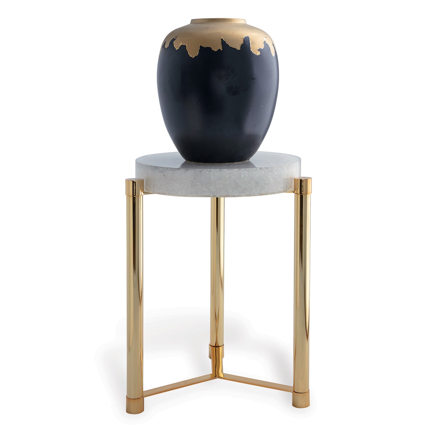 Port 68 Stoneridge Accent Table, White
