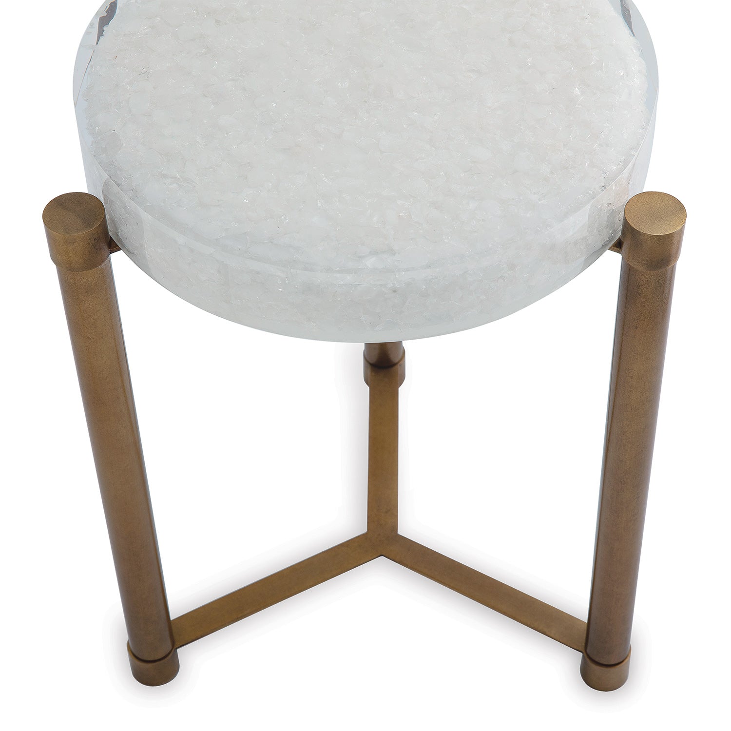 Port 68 Stoneridge Accent Table, White