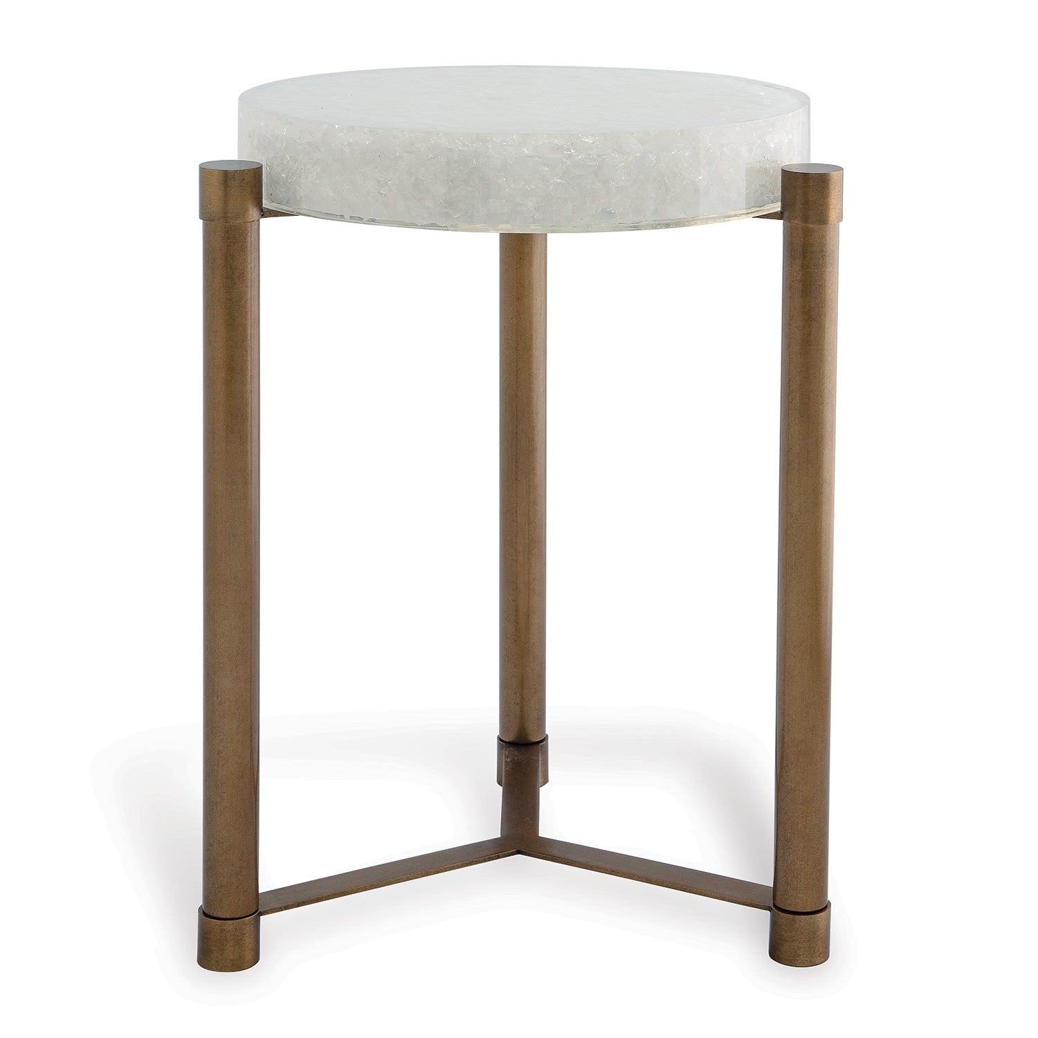 Port 68 Stoneridge Accent Table, White